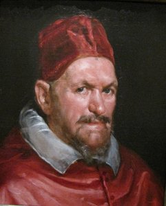 X. ártatlan portréja alkotó: Circle of Diego Velázquez
