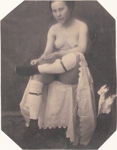 [Női akt], kb. 1855. alkotó: Circle of Louis Adolphe Humbert de