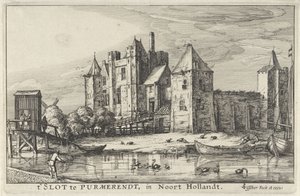 Purmersteijn kastély Purmerendben alkotó: Claes Jansz. Visscher (II)