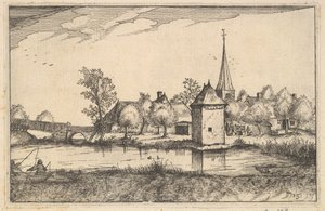 Tó és egy falu, 15-ös tábla 1610