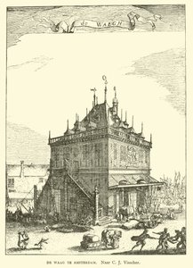 Waag (mérlegház) Amszterdamban