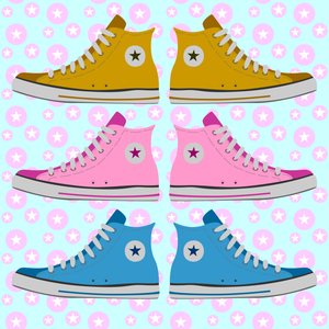 Converse Delight alkotó: Claire Huntley