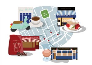 Soho klasszikusok kávéhoz, süteményhez és borhoz! alkotó: Claire Huntley