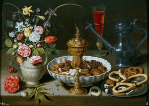Nature morte – Csendélet – Clara Peeters festménye (1594-1658)