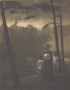 Este – Anya és fiúk, 1905.