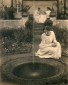 A szökőkút (platina nyomat)