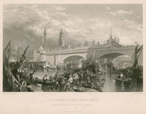 A New London Bridge megnyitása alkotó: Clarkson Frederick Stanfield