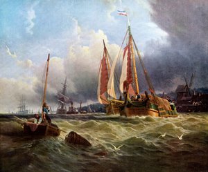 Old Scheldt, Texel-sziget, 1862, 1920.