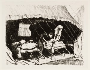 „Sérüléselhárító állomás Franciaországban”, 1917
