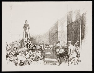 „Kórházban Angliában”, 1917