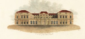 Kilátás a párizsi Palais-Royalra