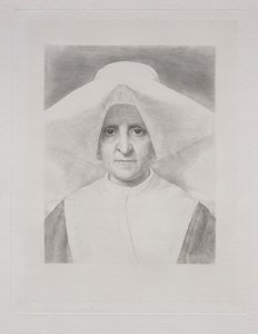 Rosalie nővér, elölnézet.