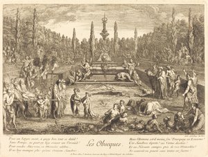 Les Obseques (A temetési szertartások) alkotó: Claude Gillot
