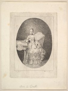 Marguerite Le Comte portréja, 1764.