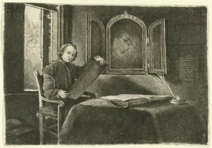 Ponce-François Copette portréja Abraham Francen szerepében