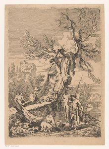 A horgászat visszatérése alkotó: Claude Joseph Vernet