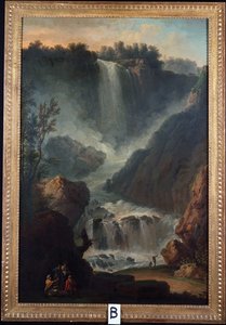 Terni vízesése alkotó: Claude Joseph Vernet