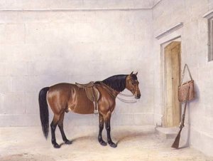 Nyerges Bay Shooting Pony alkotó: Claude L. Ferneley