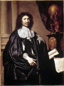 Jean Baptiste (Jean-Baptiste) Colbert (1619-1683), francia államférfi. Claude Lefebvre (1632-1675) festménye. Versailles-i Múzeum