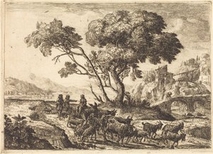 Indulás a mezőkre alkotó: Claude Lorrain