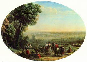 francia: Siège de la Rochelle par Louis XIII La Rochelle ostroma XIII. Lajos által, 1628 alkotó: Claude Lorrain
