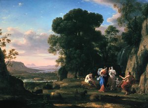 Párizsi ítélet 1645-1646 alkotó: Claude Lorrain