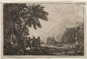 Táj brigandokkal alkotó: Claude Lorrain
