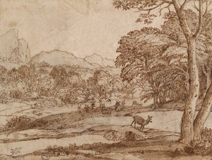 Táj egy szarvascsordával, 1666 alkotó: Claude Lorrain