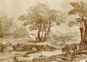 Táj híddal alkotó: Claude Lorrain