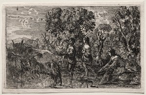 Átkelés a gázlón alkotó: Claude Lorrain