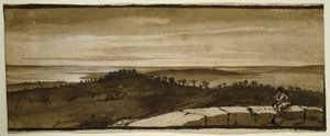 Panoráma a Sassóból, 1649-1655 alkotó: Claude Lorrain