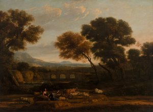 Lelkipásztori táj alkotó: Claude Lorrain