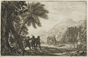 Brigantok jelenete alkotó: Claude Lorrain