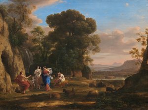 A párizsi ítélet, 16451646. alkotó: Claude Lorrain