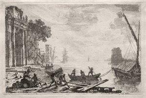 A naplemente, 1634. alkotó: Claude Lorrain