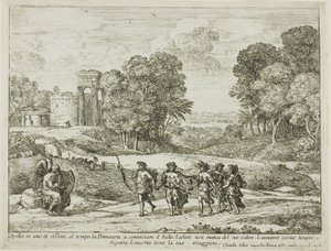 Idő, Apollo és az évszakok alkotó: Claude Lorrain