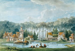 A Hameau, Petit Trianon, 1786