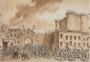 A Bastille megtámadása 1789. július 14-én.
