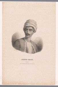 Egy görög fiatalember portréja Jeune Grec (cím a tárgyon) Etűdök (sorozat címe az objektumon) alkotó: Claude Marie Dubufe