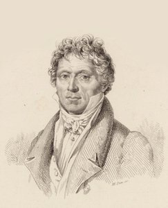 Anton Reicha zeneszerző portréja 1770-1836, 1837. alkotó: Claude Marie François Dien
