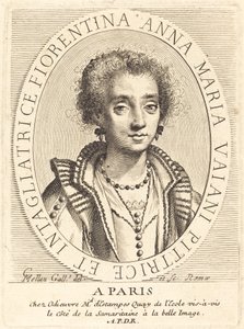 Anna Maria Vaiani alkotó: Claude Mellan