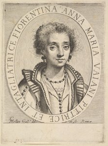 Anna Maria Vaiani, 1624-36. alkotó: Claude Mellan