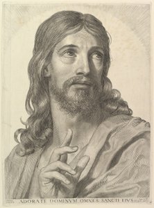 A felnőtt Krisztus mellszobra alkotó: Claude Mellan