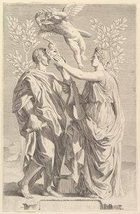 Elülső kép: Horatius, Quintus Horatius Flaccus, 1642 alkotó: Claude Mellan