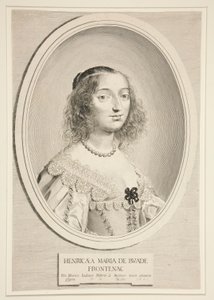 Henriette-Marie Montmort de Buade-Frontenac alkotó: Claude Mellan