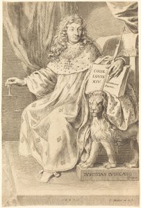 XIV. Lajos alkotó: Claude Mellan
