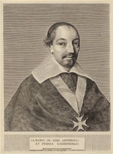 Claude de Rebé, Narbonne érsekének portréja alkotó: Claude Mellan