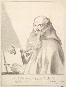 Yves atya portréja, 1677. alkotó: Claude Mellan