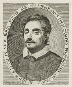 Girolamo Frescobaldi 1583-1643, 1634 zeneszerző portréja