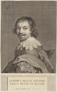 Claude Mellan önarcképe alkotó: Claude Mellan